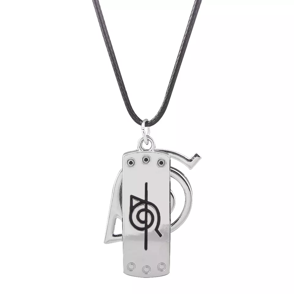 Collier Naruto symbole Konoha – Les trésors d'Inaya